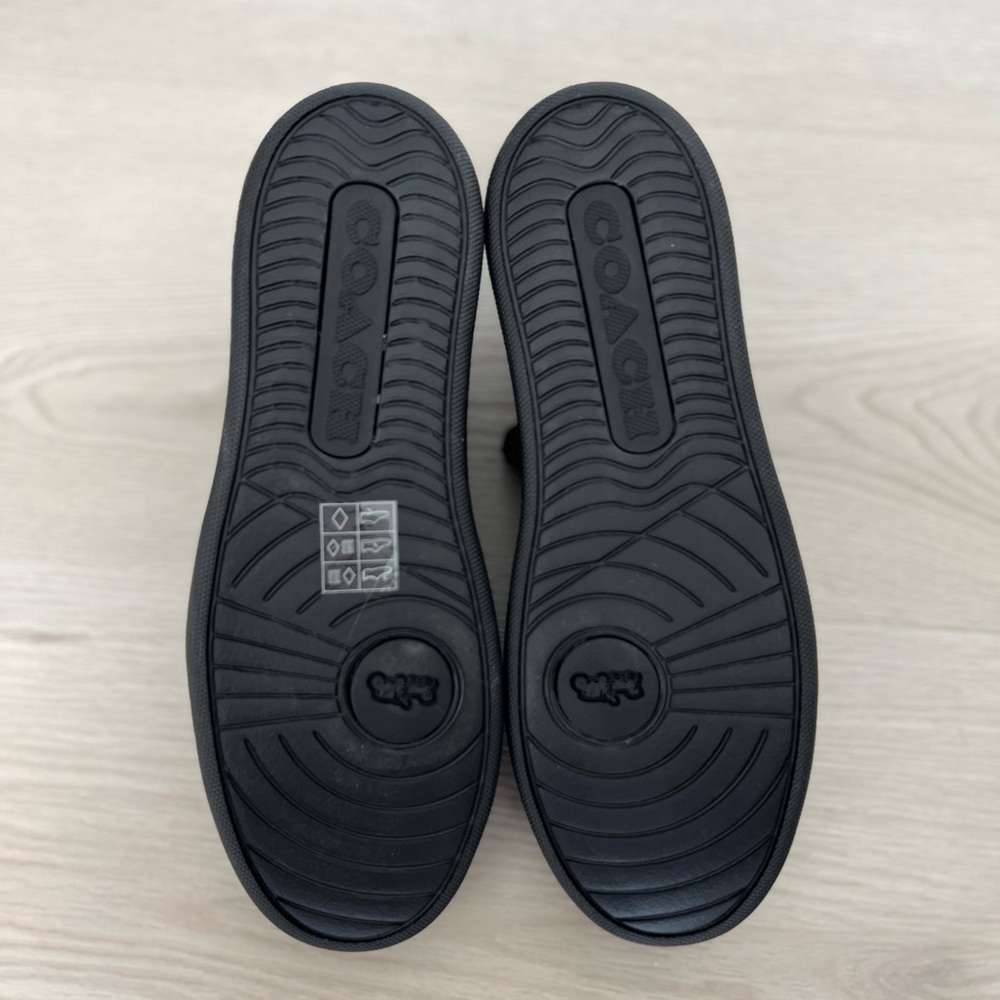 Coach Black Monogram Sneakers - Picture 4 of 4